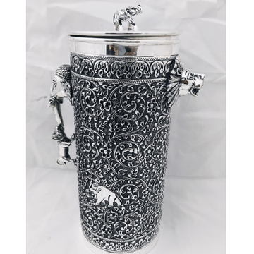 925 pure silver designer jug with lion face po-247...